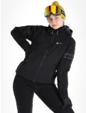 Thumbnail Kilpi, Lorien-W ski jacket women Black black, white 