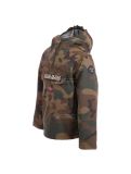 Thumbnail Napapijri, Rainforest anorak camouflage, winter jacket, kids, green