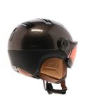 Thumbnail Kask, Piuma-R Elite ski helmet with visor unisex Carbon/Brown black, brown 