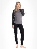 Thumbnail Odlo, Natural Performance PW 150 thermal shirt women Grey Melange - Dark Grey Melange grey 