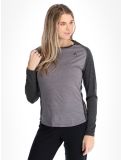 Thumbnail Odlo, Natural Performance PW 150 thermal shirt women Grey Melange - Dark Grey Melange grey 