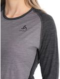 Thumbnail Odlo, Natural Performance PW 150 thermal shirt women Grey Melange - Dark Grey Melange grey 