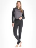 Thumbnail Odlo, Natural Performance PW 150 thermal pants women Dark Grey Melange grey 