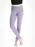 Thumbnail Odlo, Natural Performance PW 150 thermal pants women Gray Ridge Melange - Shadow Lime green, grey 