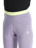 Thumbnail Odlo, Natural Performance PW 150 thermal pants women Gray Ridge Melange - Shadow Lime green, grey 