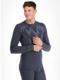 Thumbnail Odlo, Active Warm Eco Graphic thermal shirt men India Ink grey 