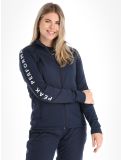 Thumbnail Peak Performance, W Rider Mid Zip jacket women Blue Shadow-Blue Shadow blue 