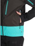 Thumbnail Picture, Broader 3L hardshell ski jacket men Raven Grey-Black black, green, grey 