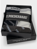 Thumbnail Poederbaas, Giftbox Ski Socks 2-pack ski socks 2-pack unisex Black White black, white 