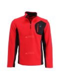 Thumbnail Spyder, Bandit half zip stryke, sweater, men, red/black