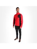 Thumbnail Spyder, Bandit half zip stryke, sweater, men, red/black