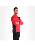 Thumbnail Spyder, Bandit half zip stryke, sweater, men, red/black