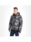 Thumbnail Spyder, Impulse Synthetic down, ski jacket, men, camo distress black