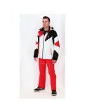 Thumbnail Spyder, Leader, ski jacket, men, white - black - red