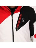 Thumbnail Spyder, Leader, ski jacket, men, white - black - red