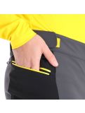 Thumbnail Spyder, Lech, softshell ski pants, men, ebony yellow/grey