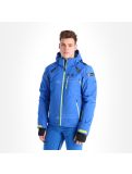 Thumbnail Spyder, Pinnacle, ski jacket, men, sea blue/acid yellow