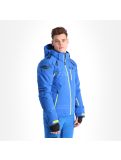 Thumbnail Spyder, Pinnacle, ski jacket, men, sea blue/acid yellow