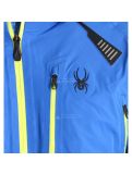 Thumbnail Spyder, Pinnacle, ski jacket, men, sea blue/acid yellow