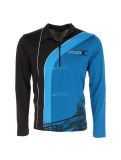 Thumbnail Spyder, Rival zip T-neck, pullover, men, blue/black