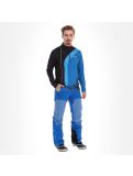 Thumbnail Spyder, Rival zip T-neck, pullover, men, blue/black