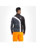 Thumbnail Spyder, Rival zip T-neck, half zipper, pullover, men, white/black