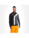 Thumbnail Spyder, Rival zip T-neck, half zipper, pullover, men, white/black