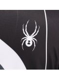 Thumbnail Spyder, Rival zip T-neck, half zipper, pullover, men, white/black