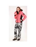 Thumbnail Superdry, Snow Puffer ski jacket, women, fluro coral/black