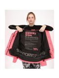 Thumbnail Superdry, Snow Puffer ski jacket, women, fluro coral/black