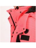 Thumbnail Superdry, Snow Puffer ski jacket, women, fluro coral/black