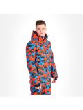 Thumbnail Tenson, Yanis Camo, ski jacket, men, orange