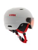 Thumbnail Uvex, Junior visor pro, ski helmet with visor, kids, white