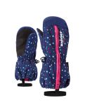 Thumbnail Ziener, Langelo As(R) Minis ski gloves kids snowflake print blue 