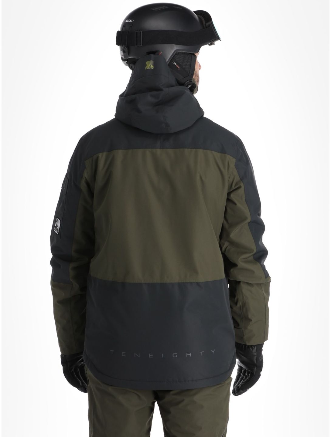 1080, Ash-T ski jacket men Olive green 