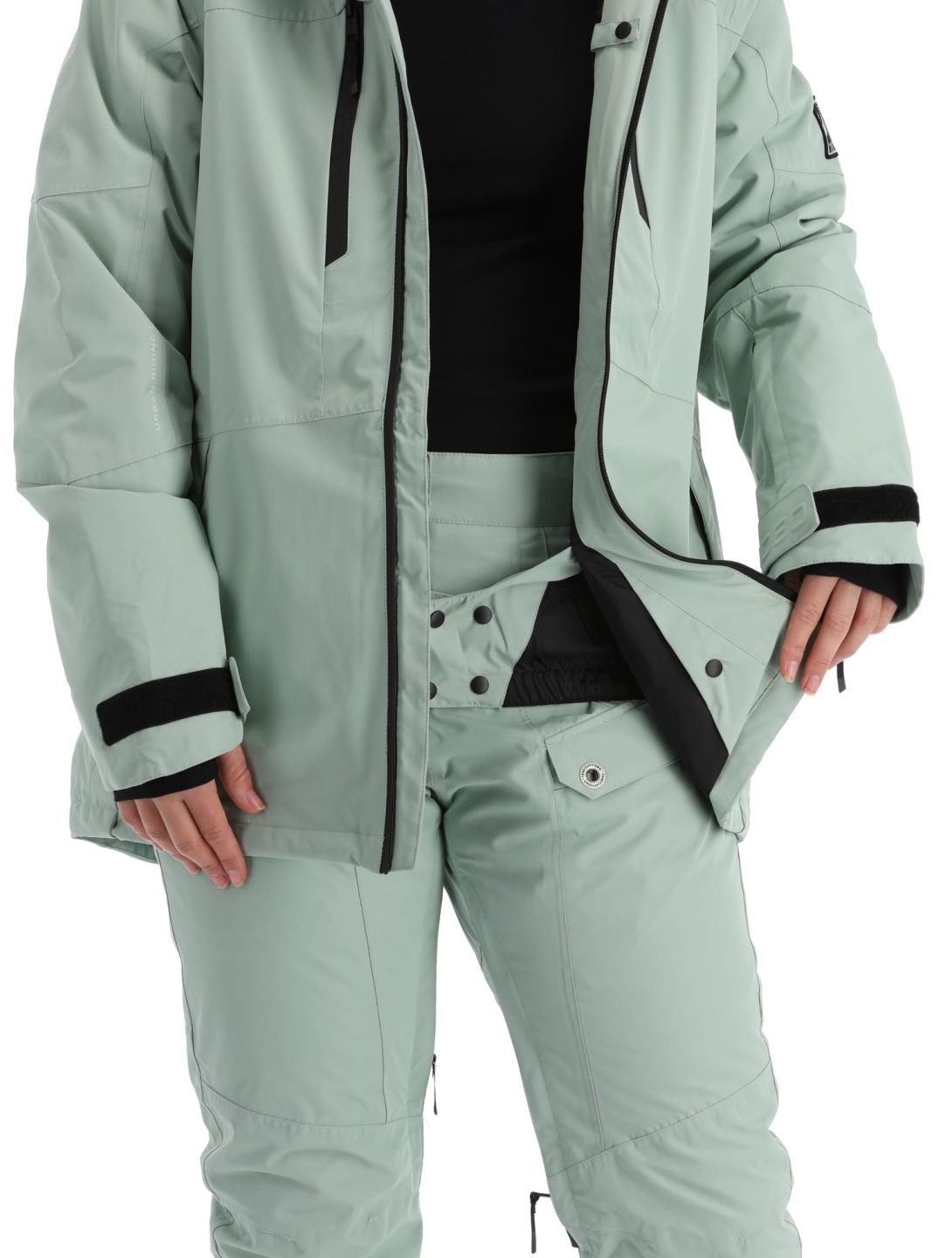 1080, Barb-T ski jacket women Green Milieu green 