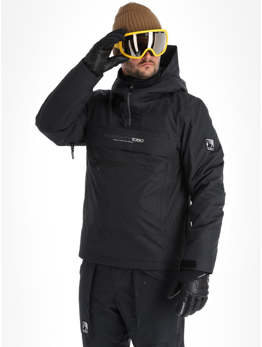 1080, Drake-T winter anorak men Black black 