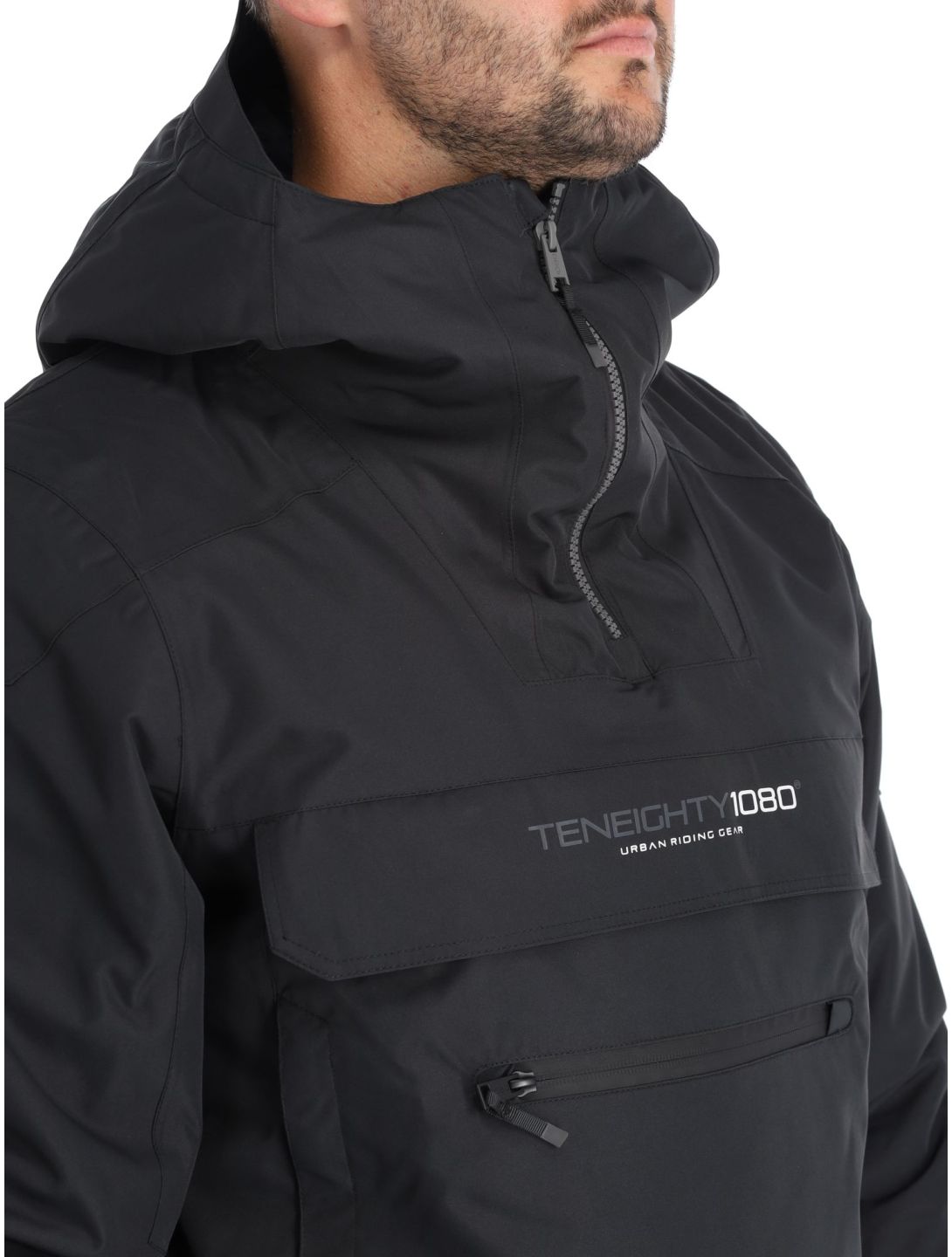 1080, Drake-T winter anorak men Black black 