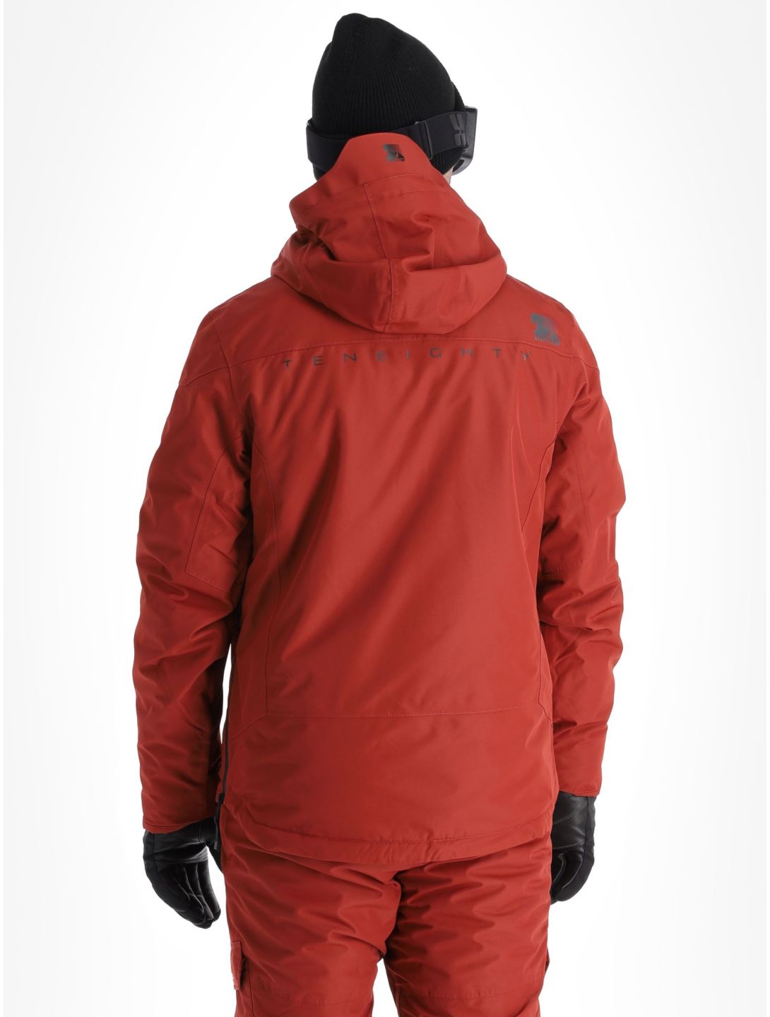 1080, Drake-T winter anorak men Burgundy red 