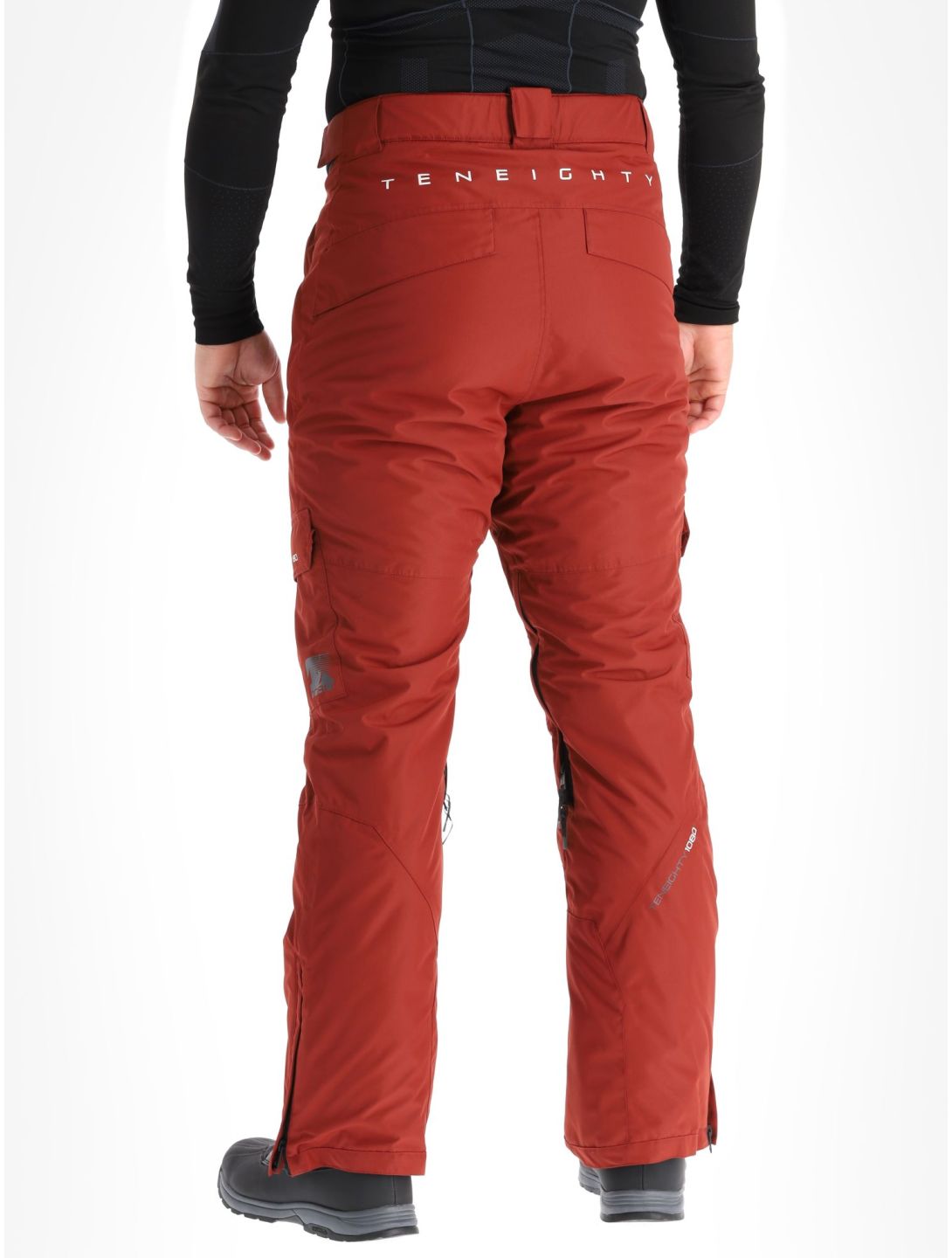 1080, Hoax-T ski pants men Burgundy red 