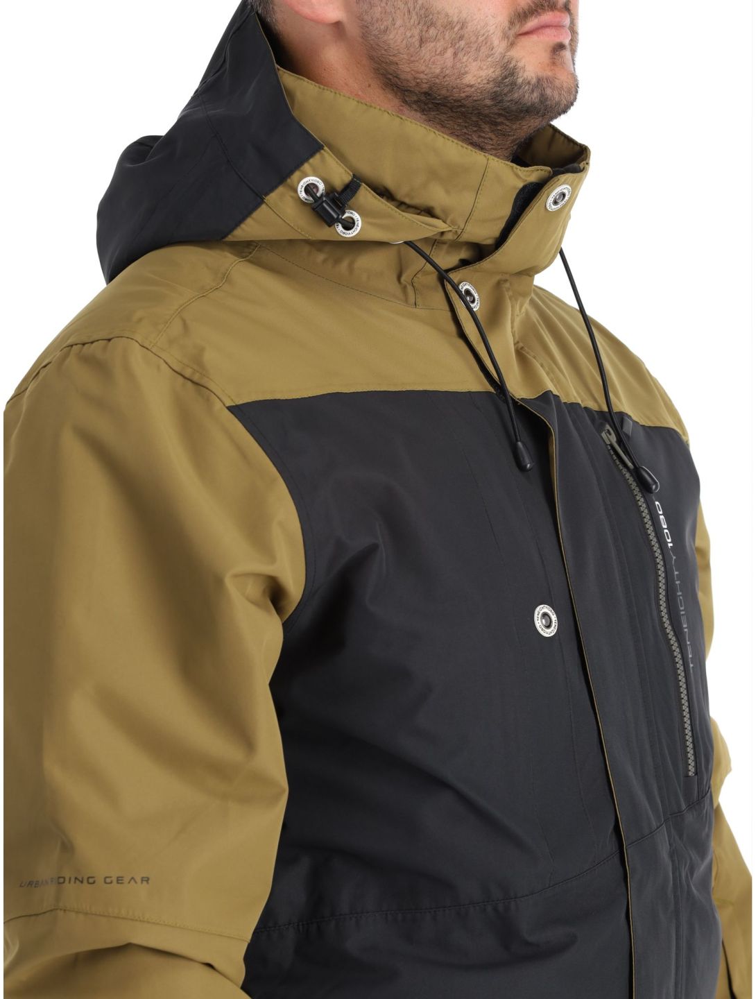 1080, Jerry-T ski jacket men Military brown 