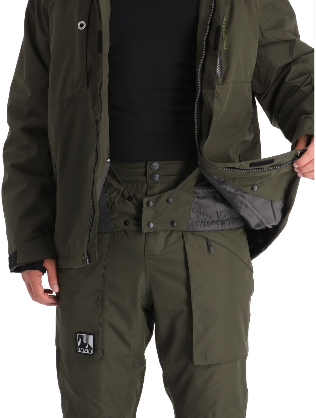 1080, Jerry-T ski jacket men Olive green 