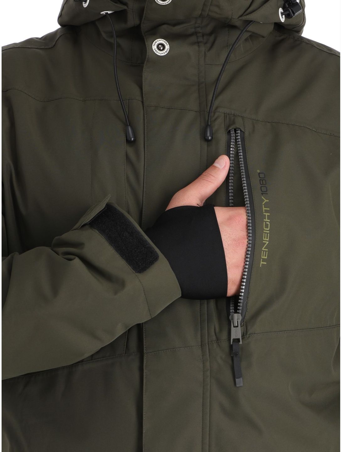 1080, Jerry-T ski jacket men Olive green 