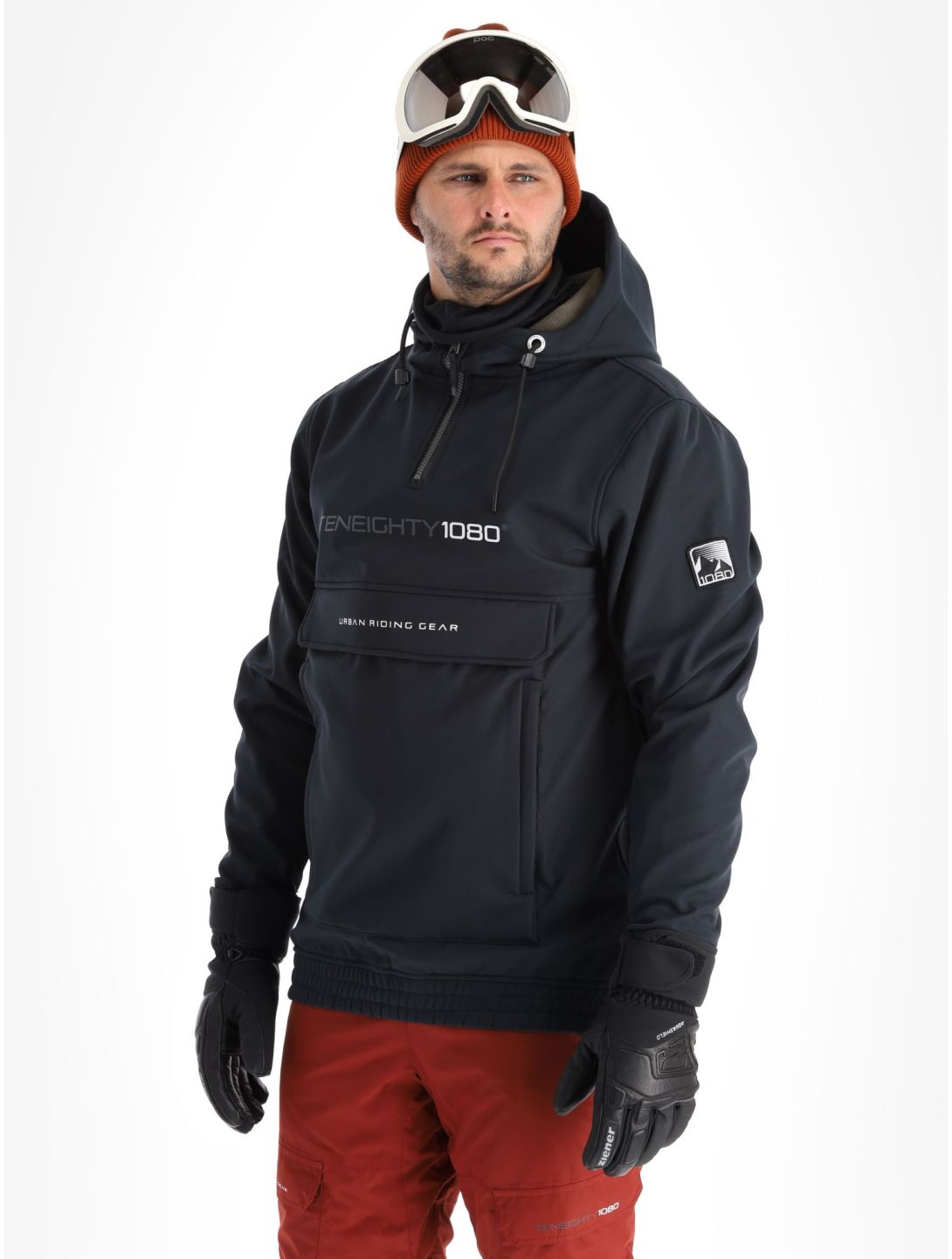 1080, Parker-T winter anorak men Black black 