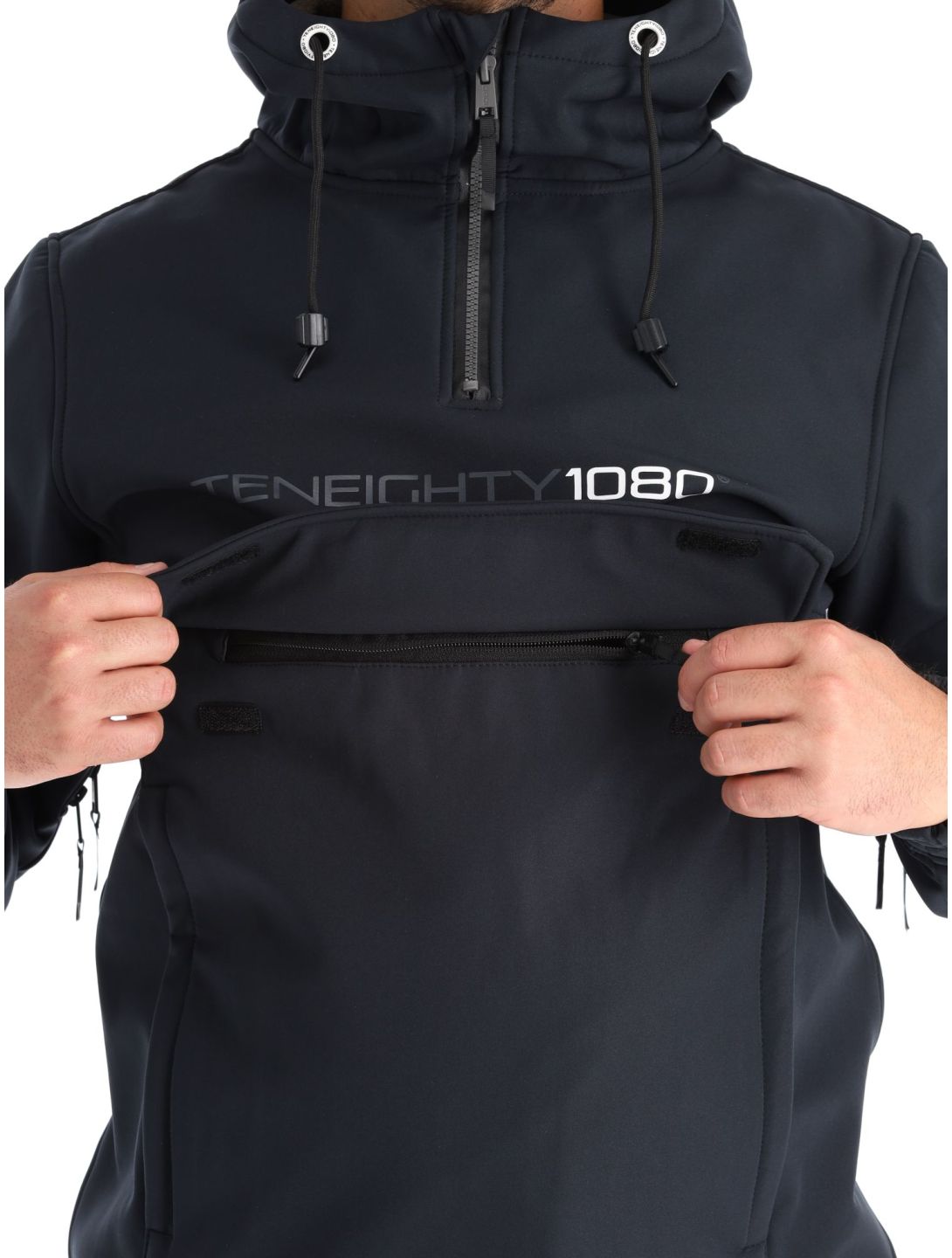 1080, Parker-T winter anorak men Black black 