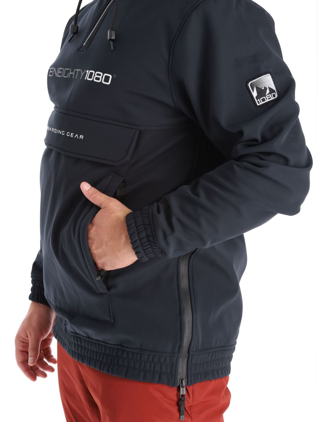 1080, Parker-T winter anorak men Black black 