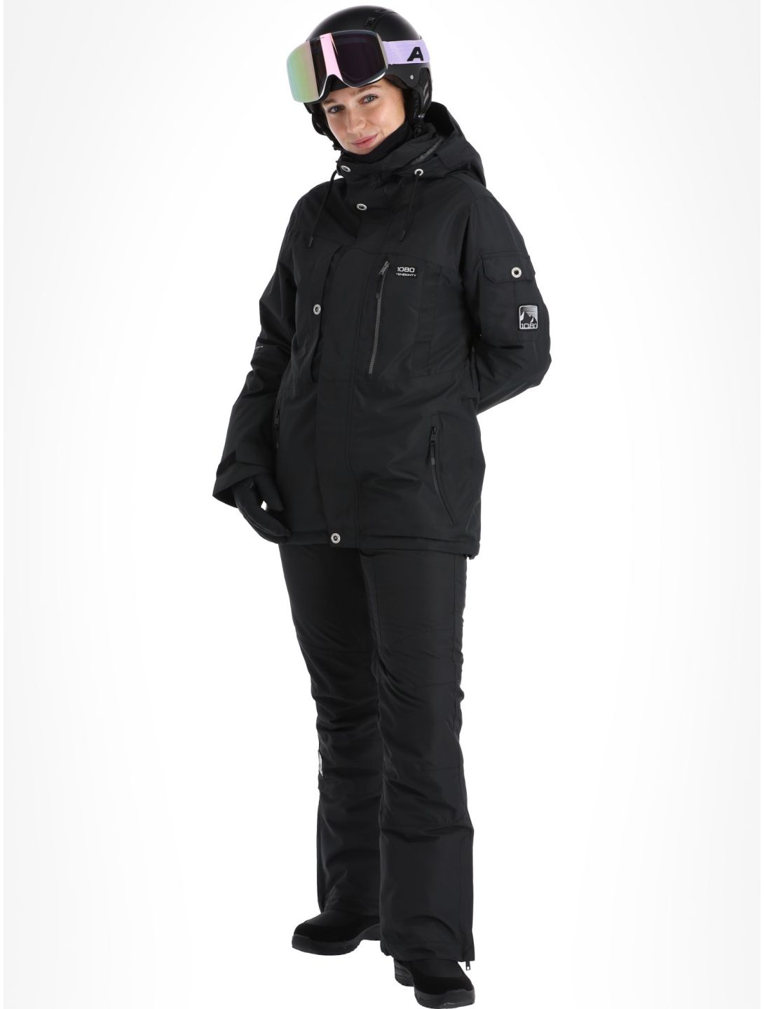 1080, Sharon-T ski jacket women Black black