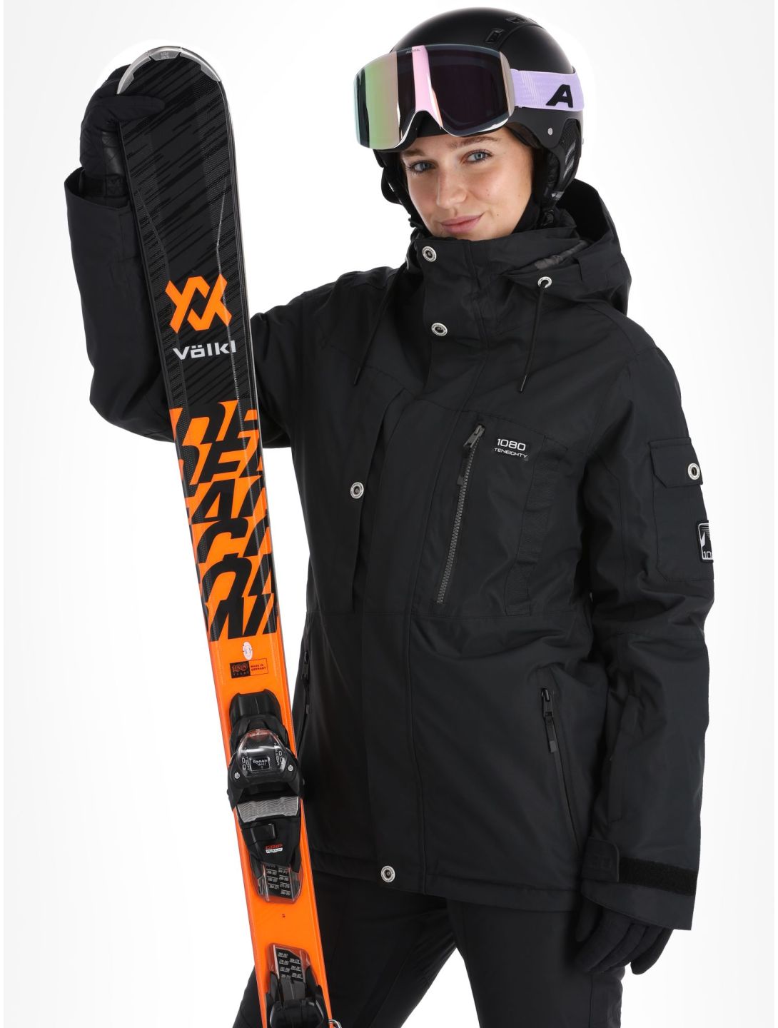 1080, Sharon-T ski jacket women Black black 