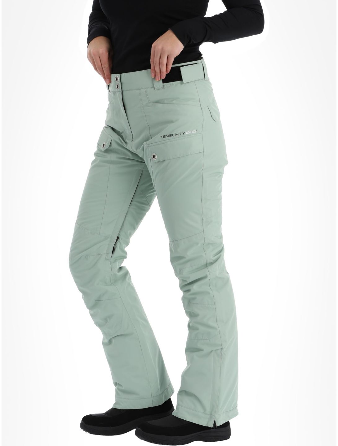 1080, Stream-T ski pants women Green Milieu green 