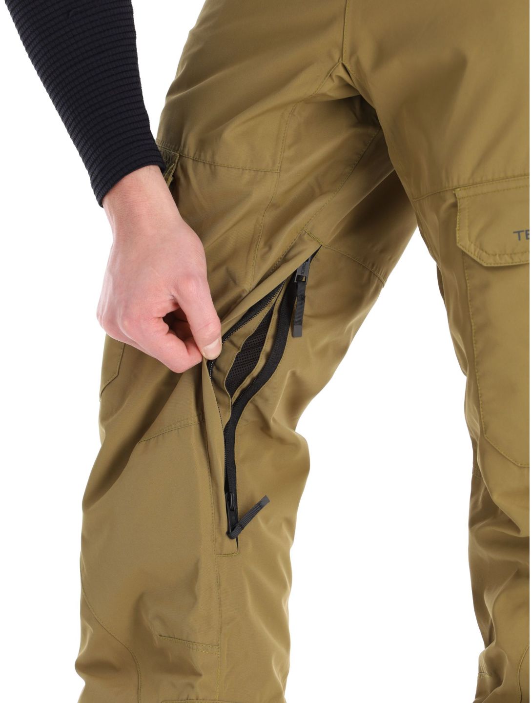 1080, Hoax-T ski pants men Military brown 